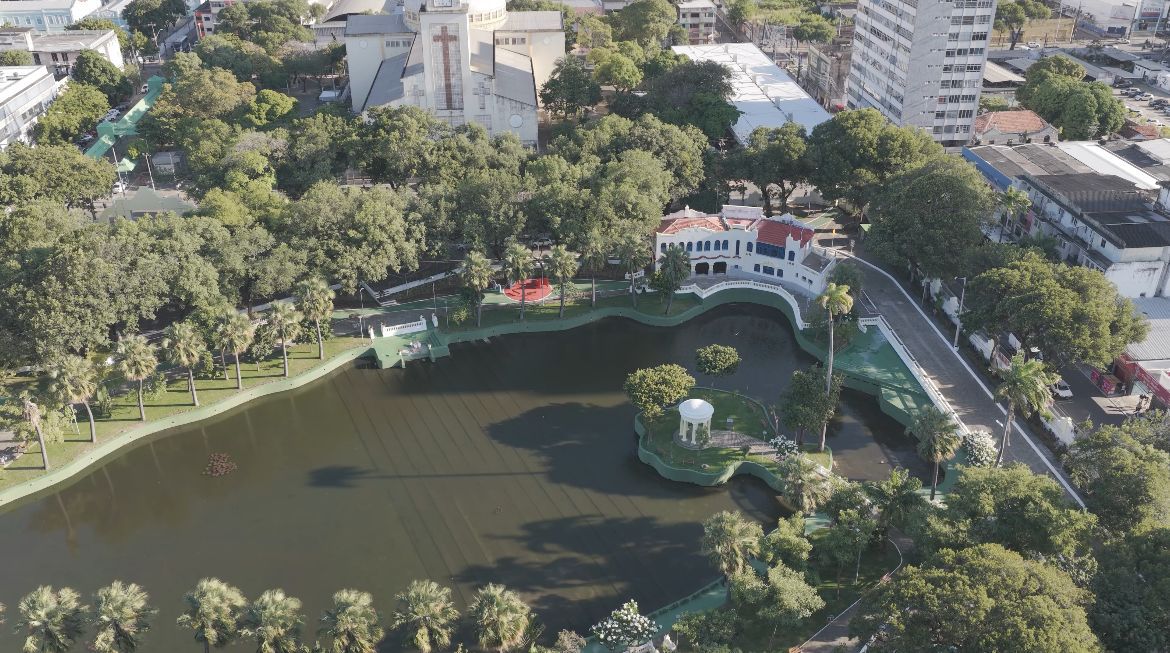 imagem aérea da cidade da criança